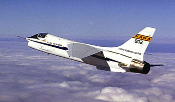 F-8C Crusader digital fly-by-wire testbed